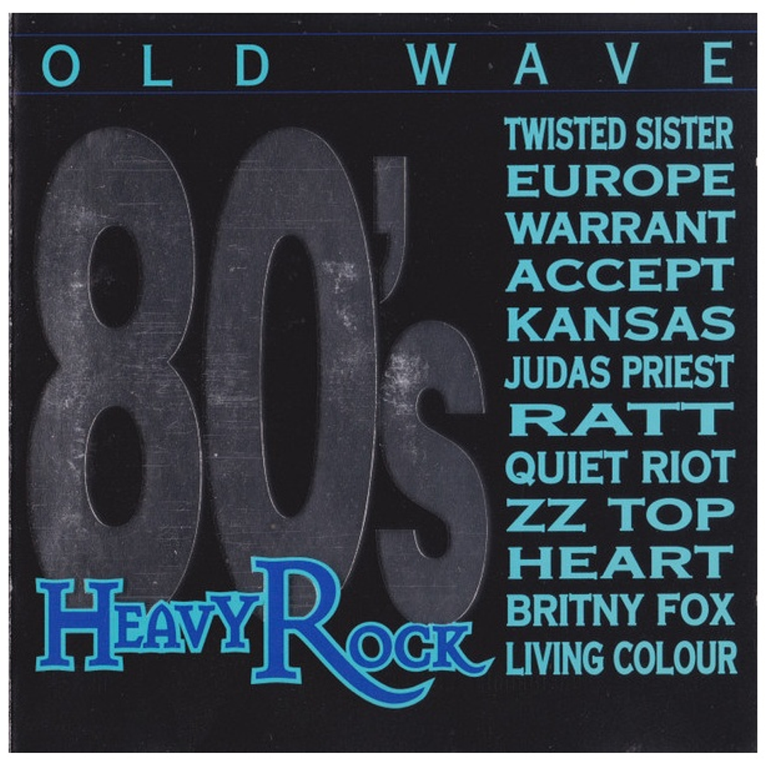 80's OLD WAVE - HEAVY ROCK - VARIOS / CD USADO 1