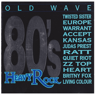 80's OLD WAVE - HEAVY ROCK - VARIOS / CD USADO