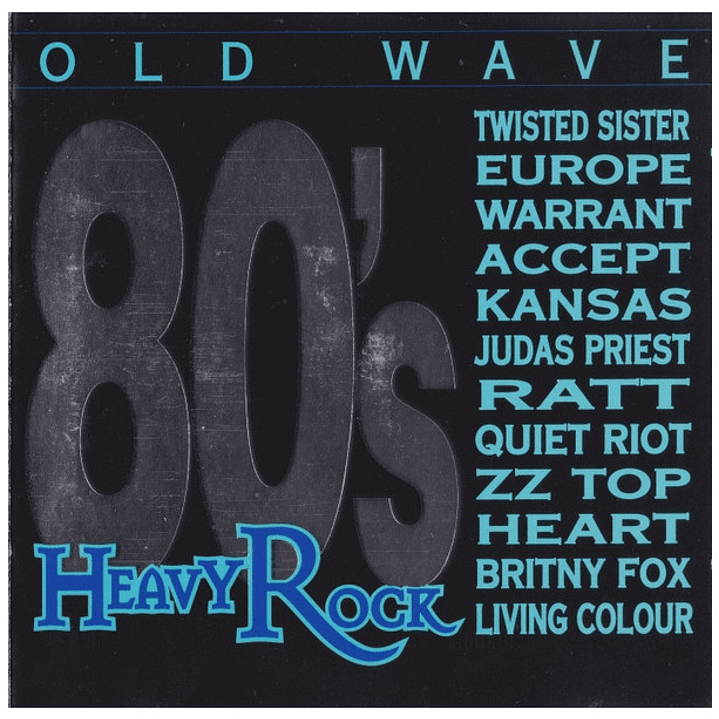 80's OLD WAVE - HEAVY ROCK - VARIOS / CD USADO 1