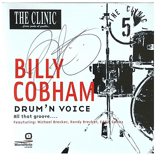 BILLY COBHAM - DRUM' N VOICE (THE CLINIC JAZZ 5) / CD USADO
