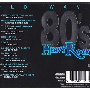 80's OLD WAVE - HEAVY ROCK - VARIOS / CD USADO