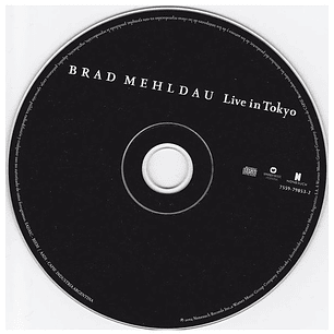 BRAD MEHLDAU - LIVE IN TOKYO / CD USADO