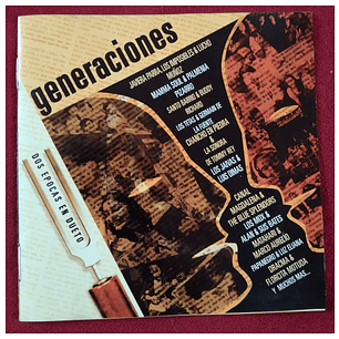 GENERACIONES - DOS EPOCAS EN DUETO - VARIOS / CD USADO
