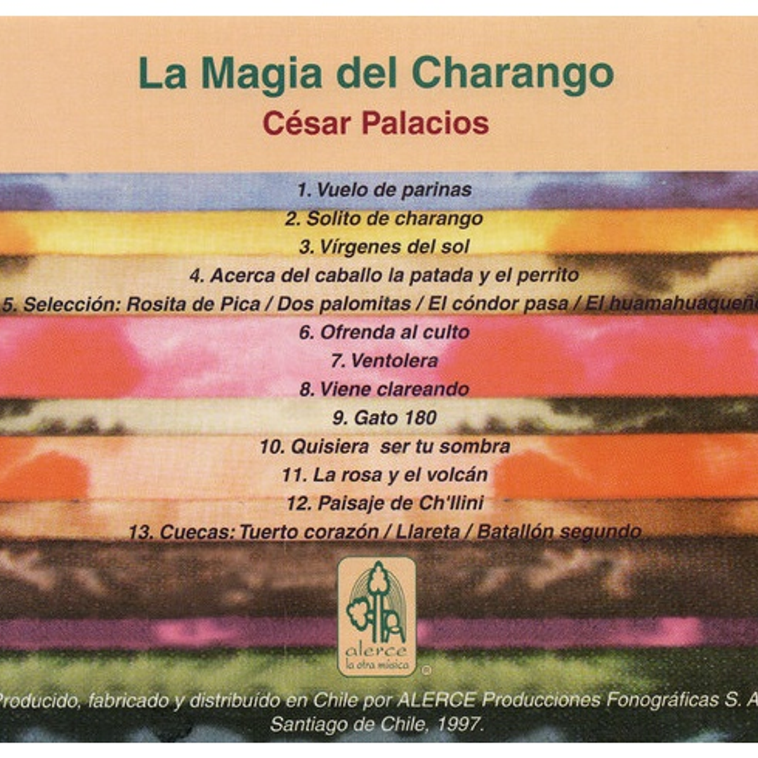 CESAR PALACIOS - LA MAGIA DEL CHARANGO / CD USADO 2