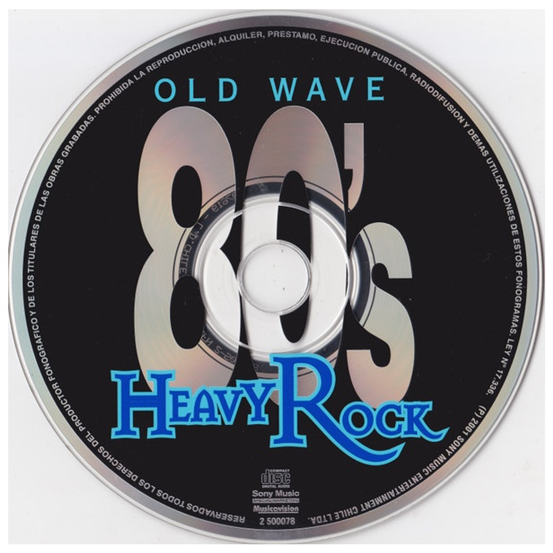 80's OLD WAVE - HEAVY ROCK - VARIOS / CD USADO 3
