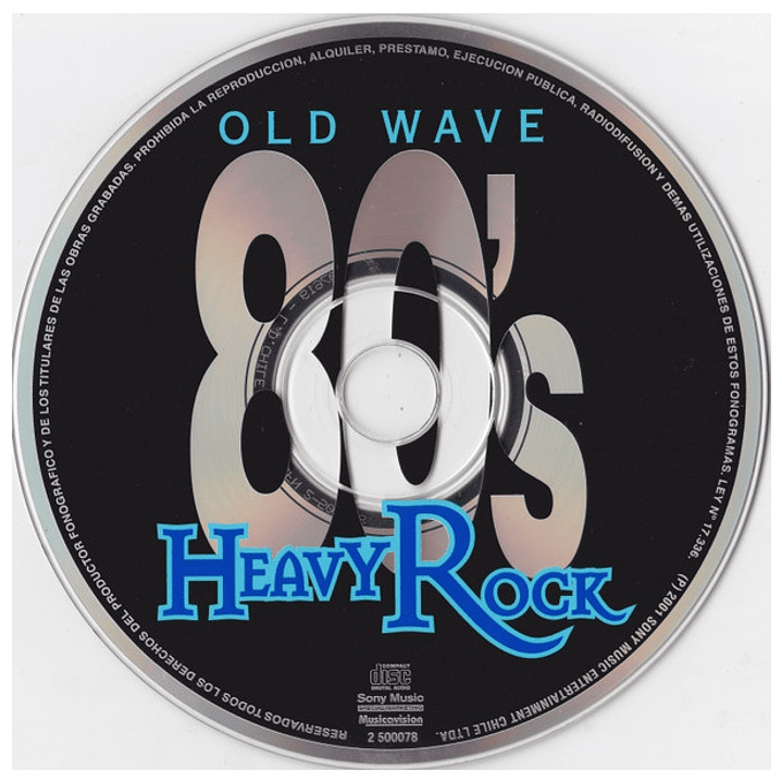 80's OLD WAVE - HEAVY ROCK - VARIOS / CD USADO 3