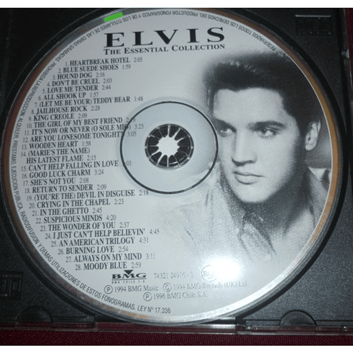 ELVIS PRESLEY - THE ESSENTIAL COLLECTION / CD USADO 2