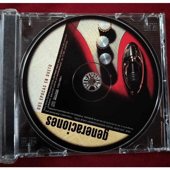 GENERACIONES - DOS EPOCAS EN DUETO - VARIOS / CD USADO 2