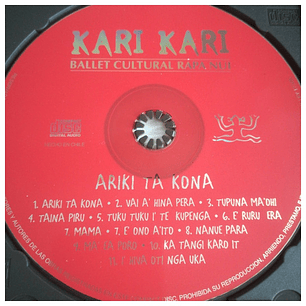 KARI KARI - ARIKI TA KONA / CD USADO