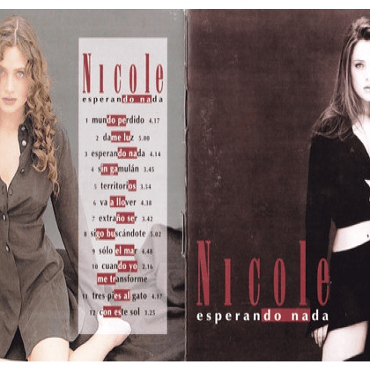 NICOLE - ESPERANDO NADA (MEXICO 1994) / CD USADO 2