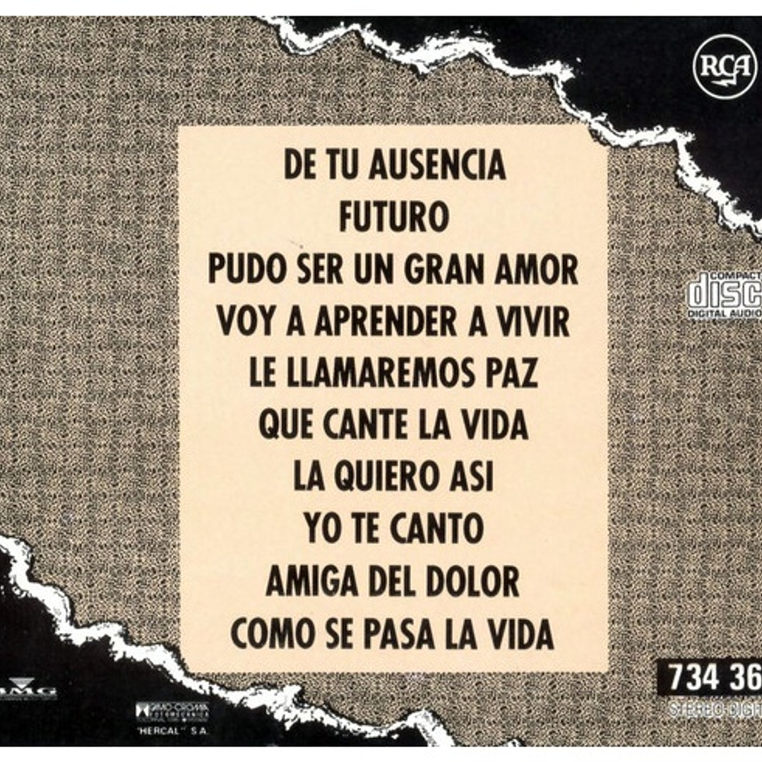 ALBERTO PLAZA - LO MEJOR (VENEZUELA 1995) / CD USADO 4