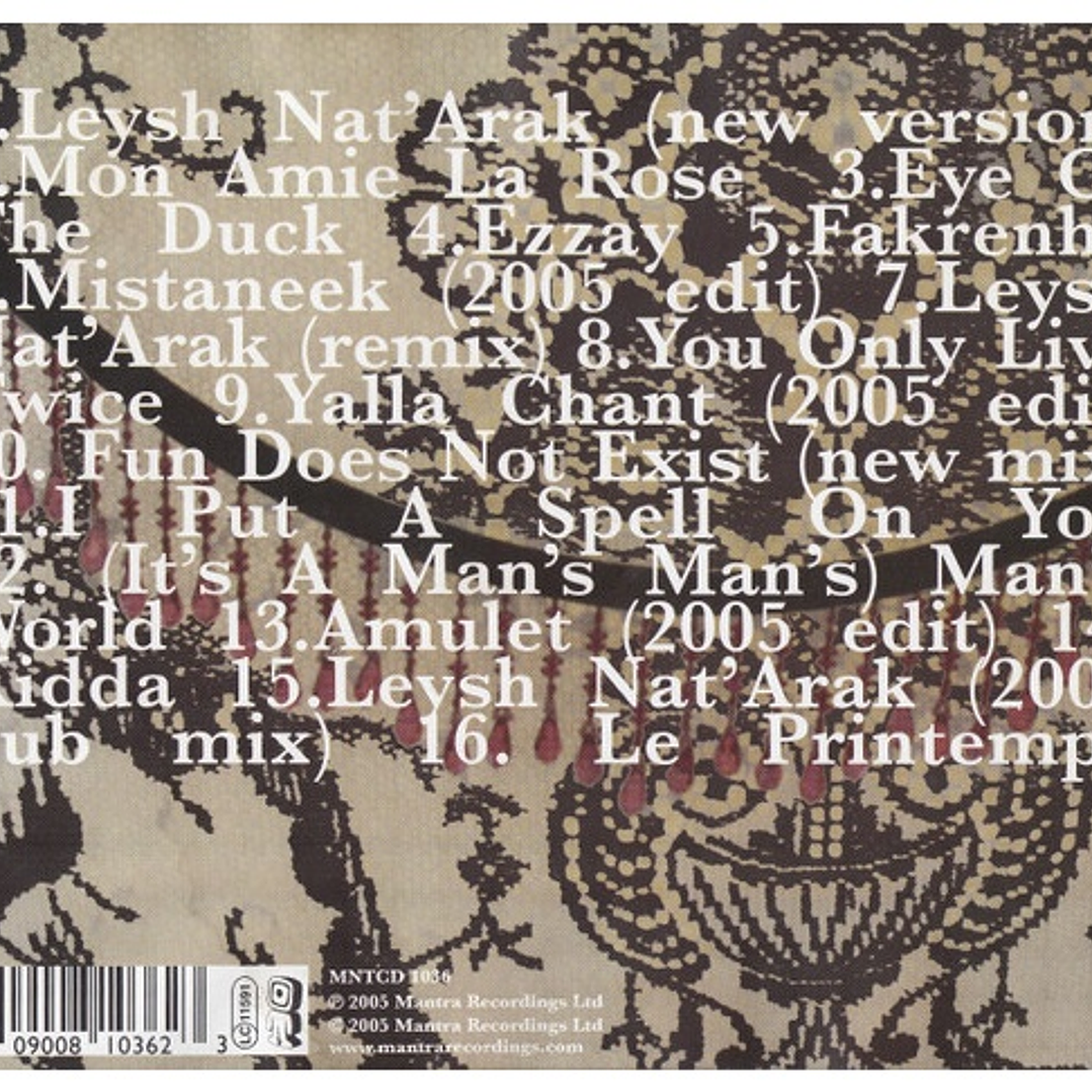 NATACHA ATLAS - THE BEST OF / CD USADO 2