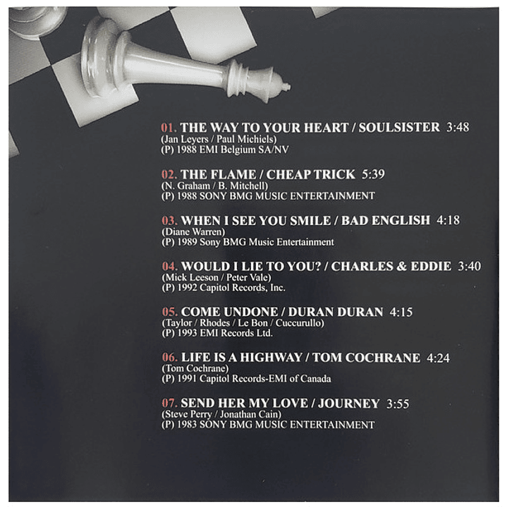 LAS CANCIONES DE DISPAREJA - VARIOS - TVN / CD USADO 3