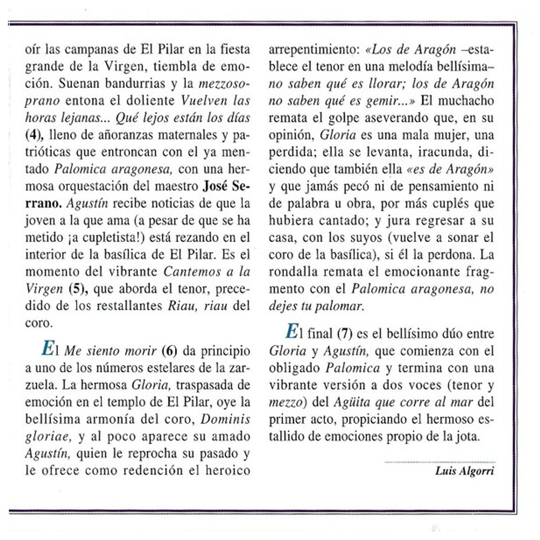 ALFREDO KRAUS - LOS DE ARAGON / CD USADO 5