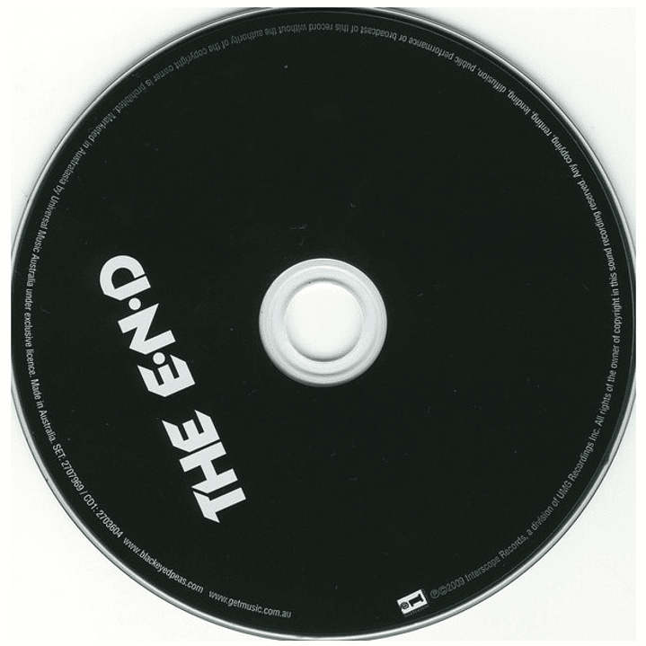 BLACK EYED PEAS - THE E.N.D. (2CD) / CD USADO 5