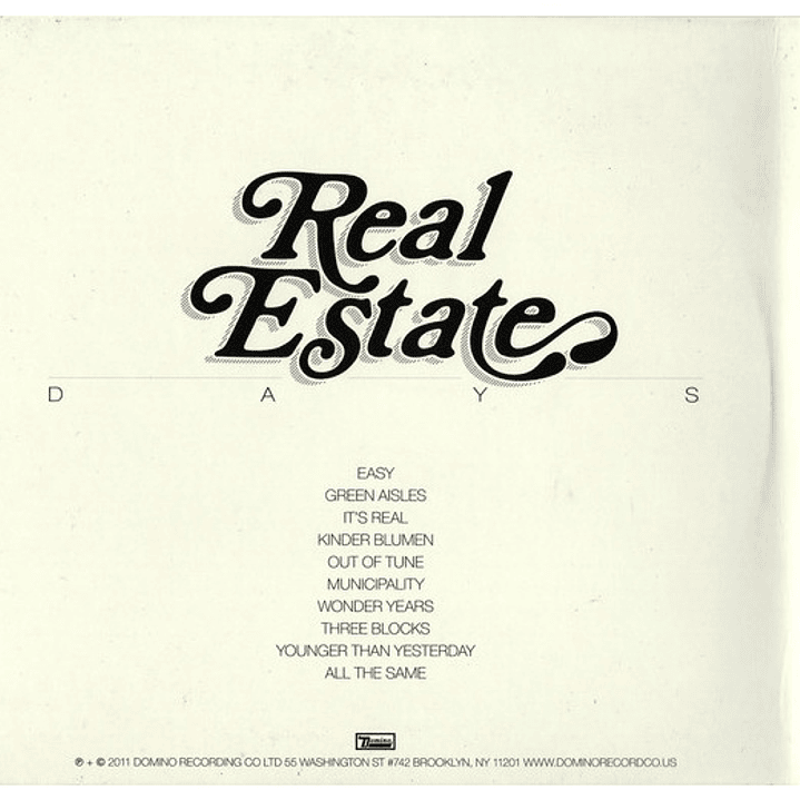 REAL STATE - DAYS / CD USADO 3