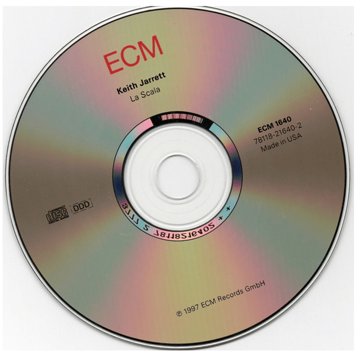 KEITH JARRETT - LA SCALA / CD USADO 5