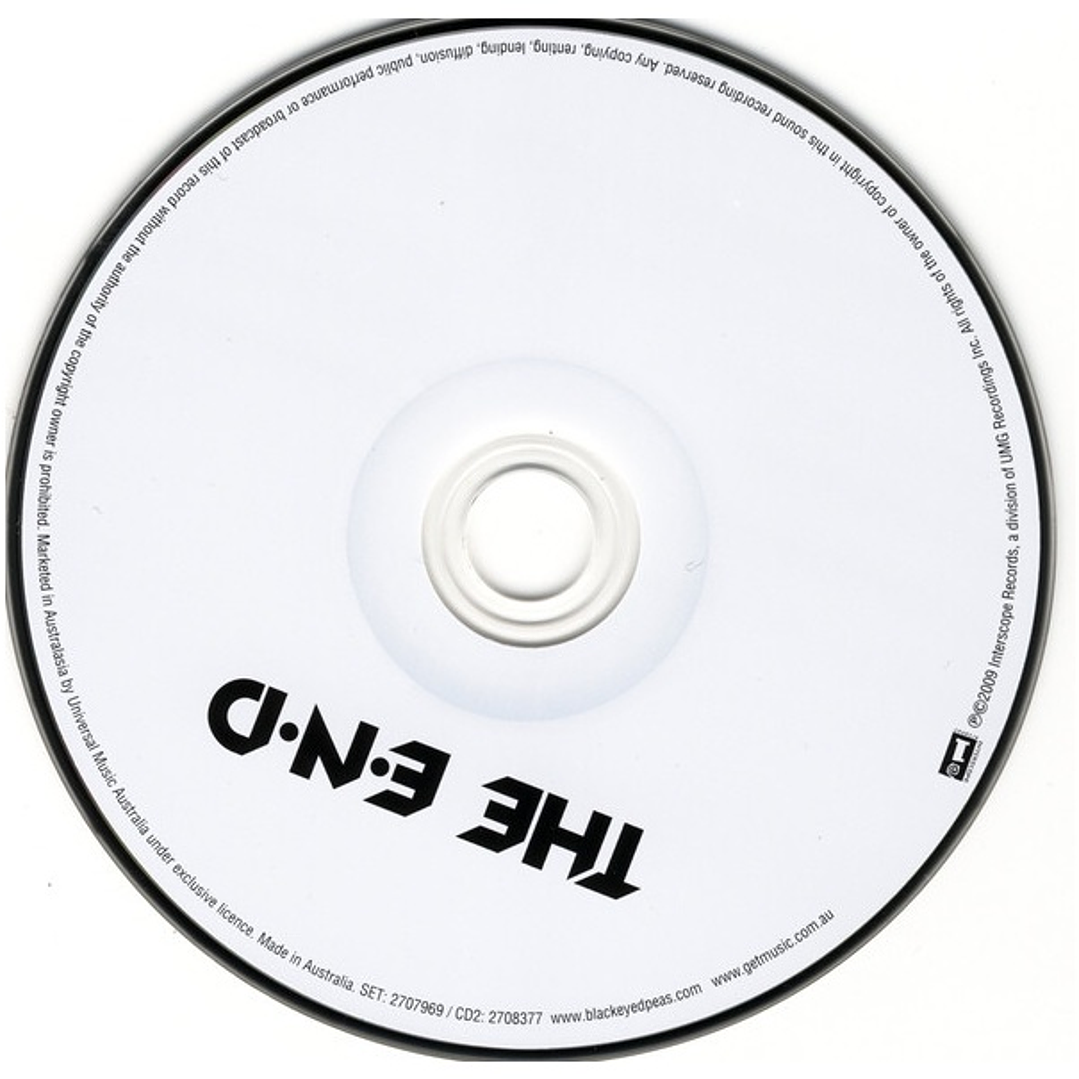 BLACK EYED PEAS - THE E.N.D. (2CD) / CD USADO 6
