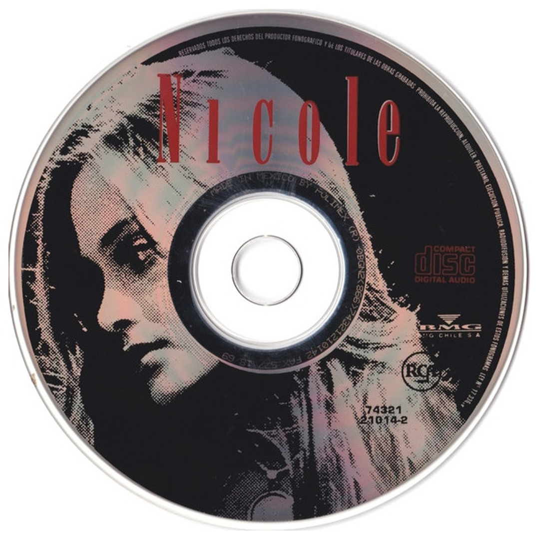 NICOLE - ESPERANDO NADA (MEXICO 1994) / CD USADO 6