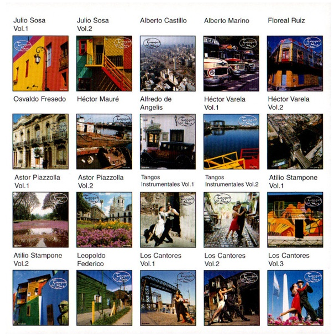 LEOPOLDO FEDERICO - TANGOS DEL SUR / CD USADO 7