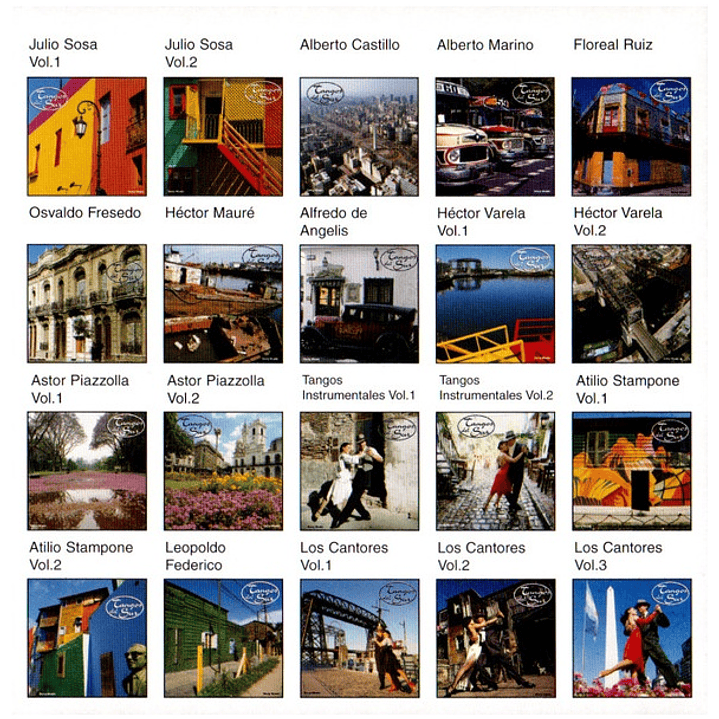 LEOPOLDO FEDERICO - TANGOS DEL SUR / CD USADO 7