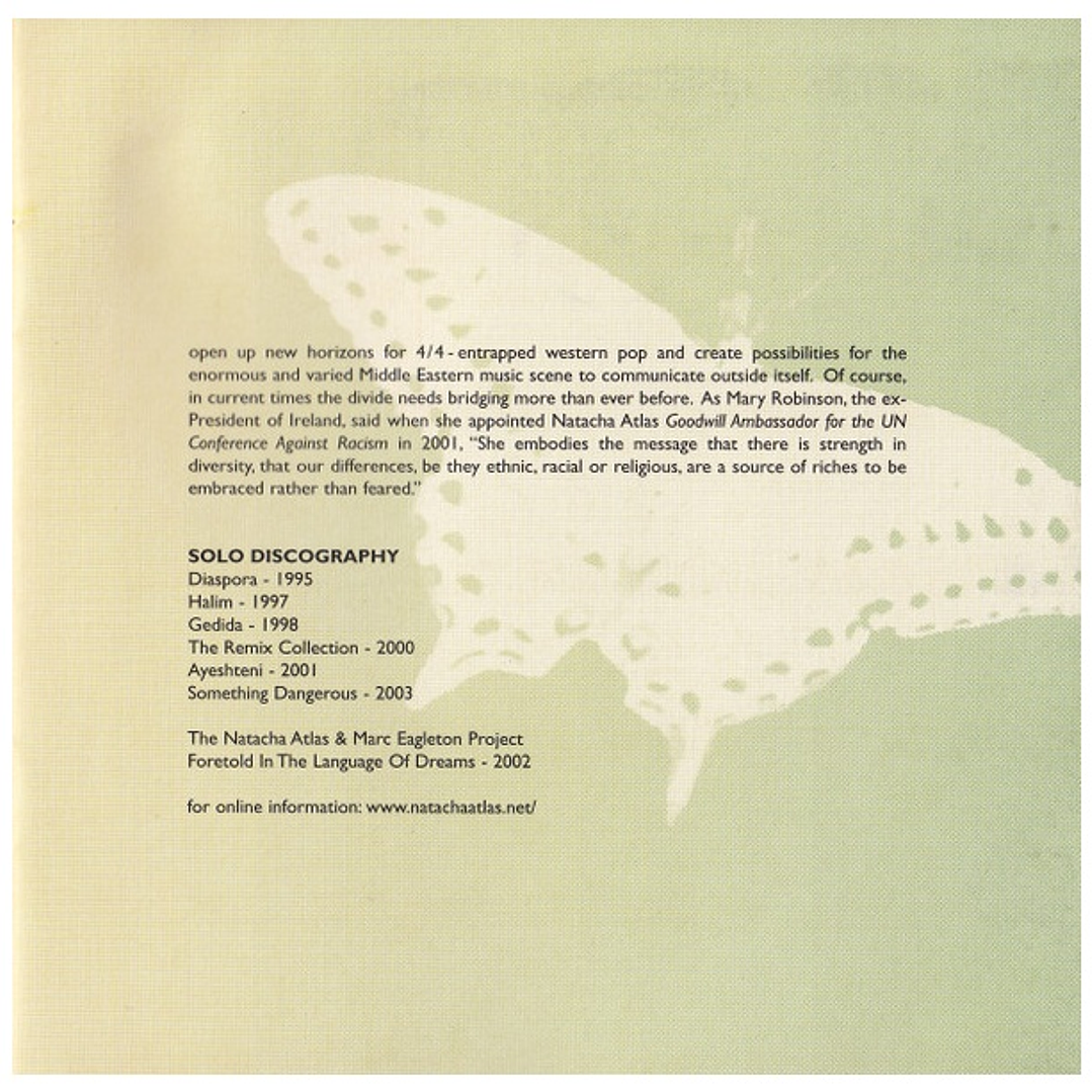 NATACHA ATLAS - THE BEST OF / CD USADO 9