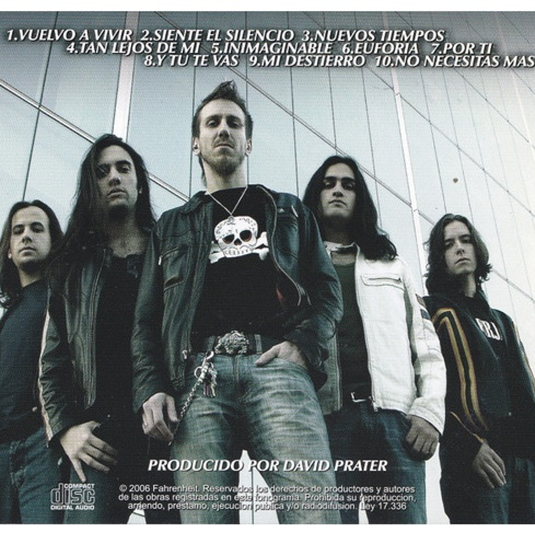 FAHRENHEIT - NUEVOS TIEMPOS / CD USADO 10