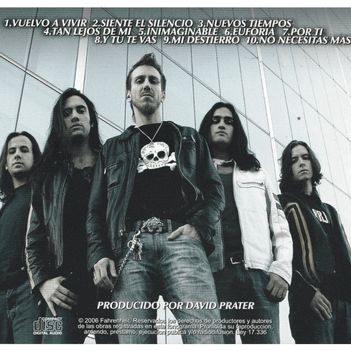 FAHRENHEIT - NUEVOS TIEMPOS / CD USADO 10