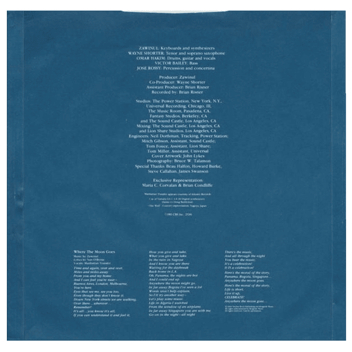 WEATHER REPORT - PROCESSION / VINILO USADO 4