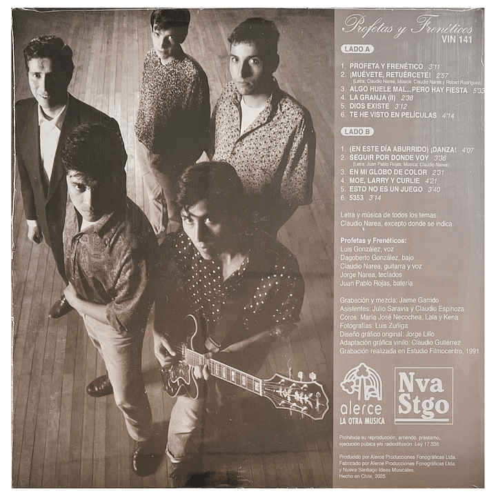 PROFETAS Y FRENETICOS - PROFETAS Y FRENETICOS / VINILO 2