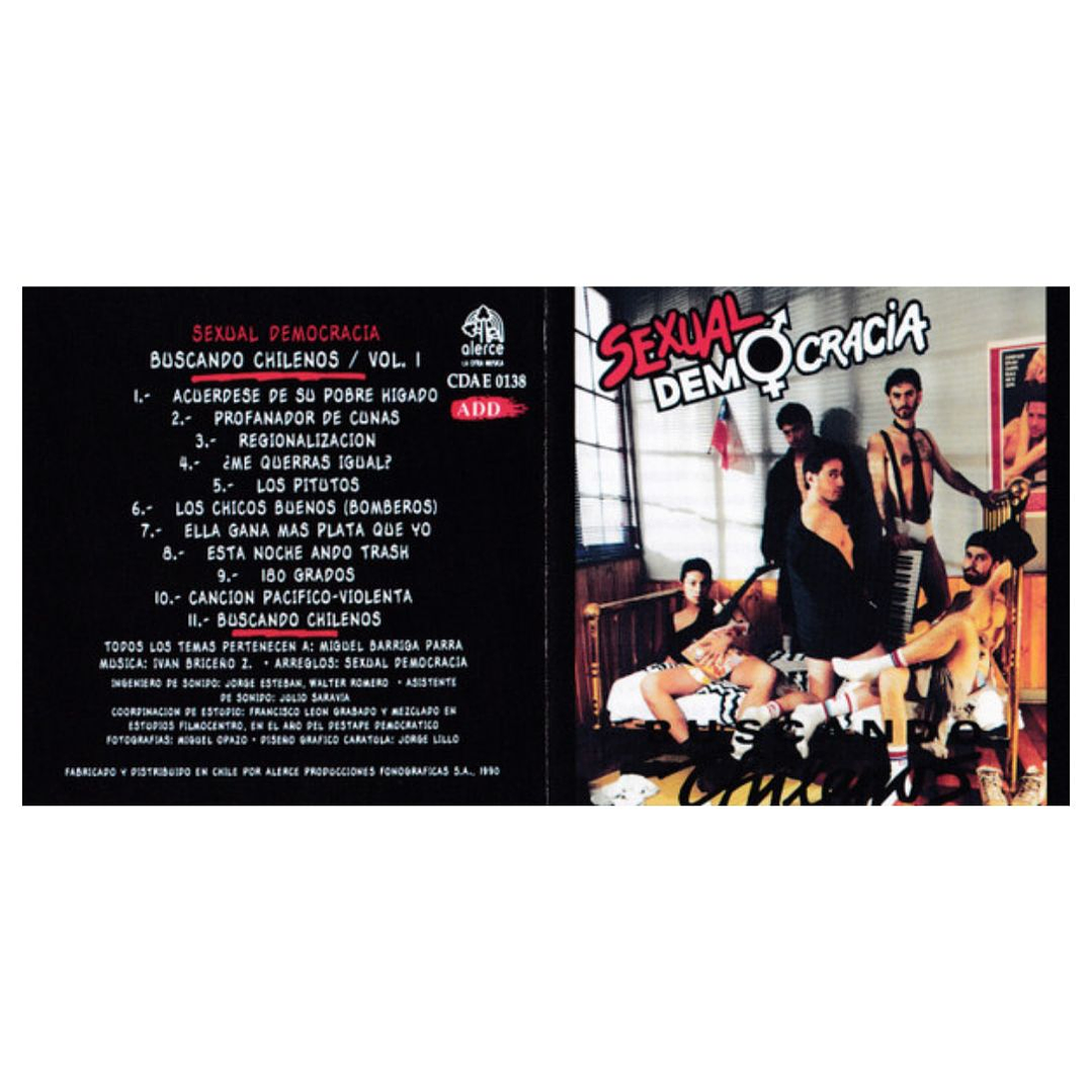 SEXUAL DEMOCRACIA - BUSCANDO CHILENOS VOL.1 / CD 4