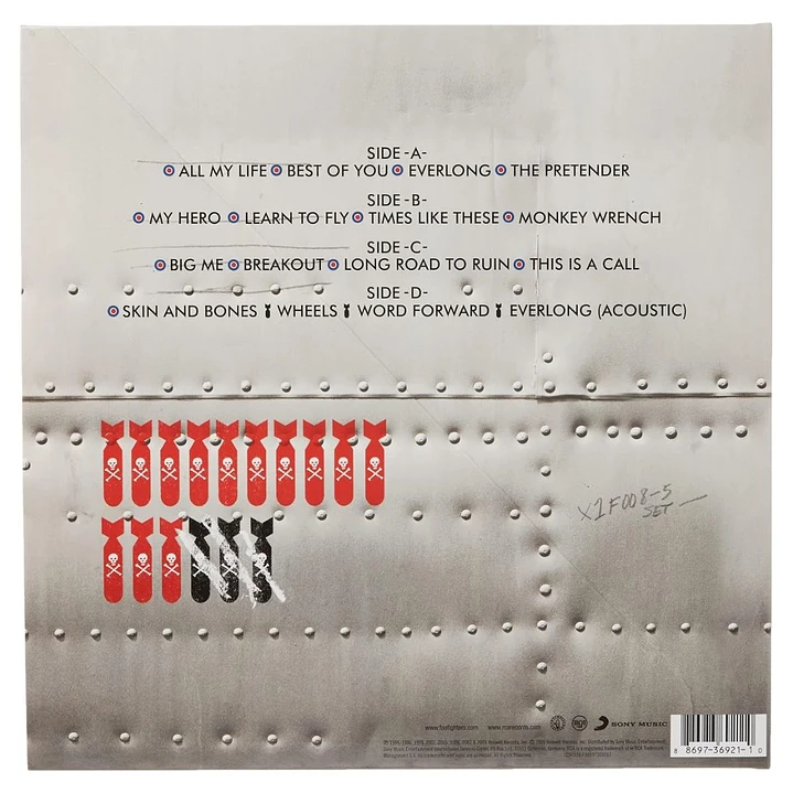 FOO FIGHTERS - GREATEST HITS (2LP) / VINILO 2