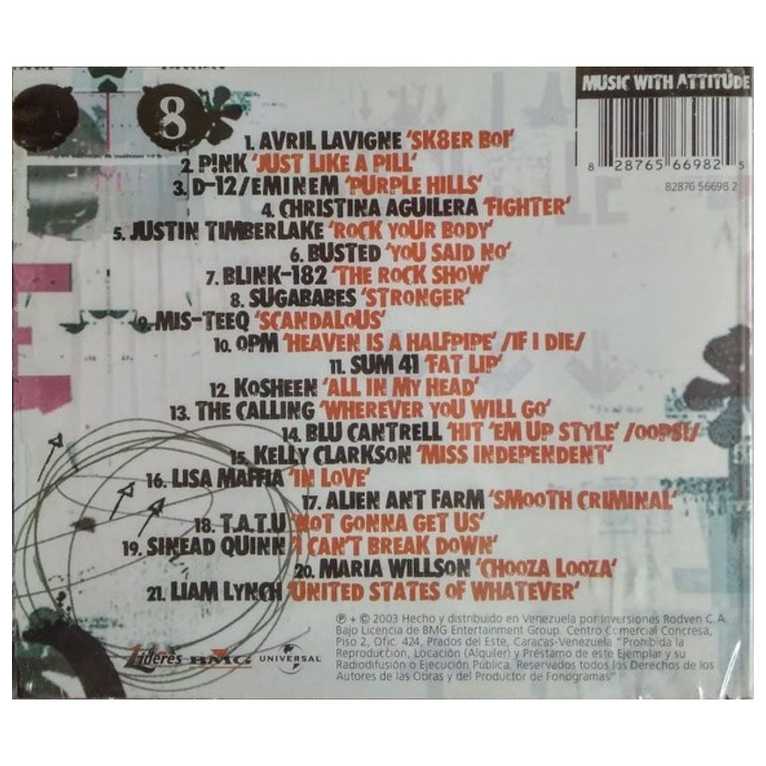 R8TED: MUSIC WITH ATTITUDE - VARIOS ARTISTAS / CD 2