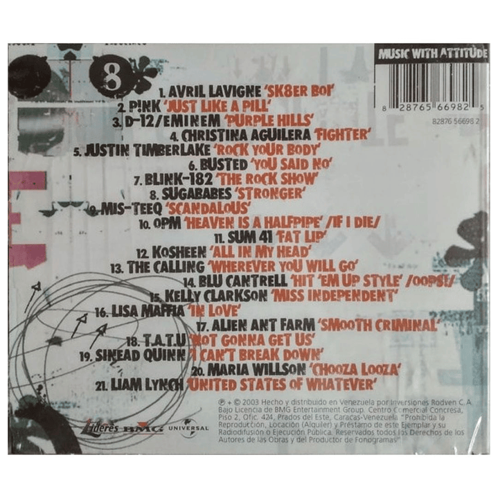 R8TED: MUSIC WITH ATTITUDE - VARIOS ARTISTAS / CD 2