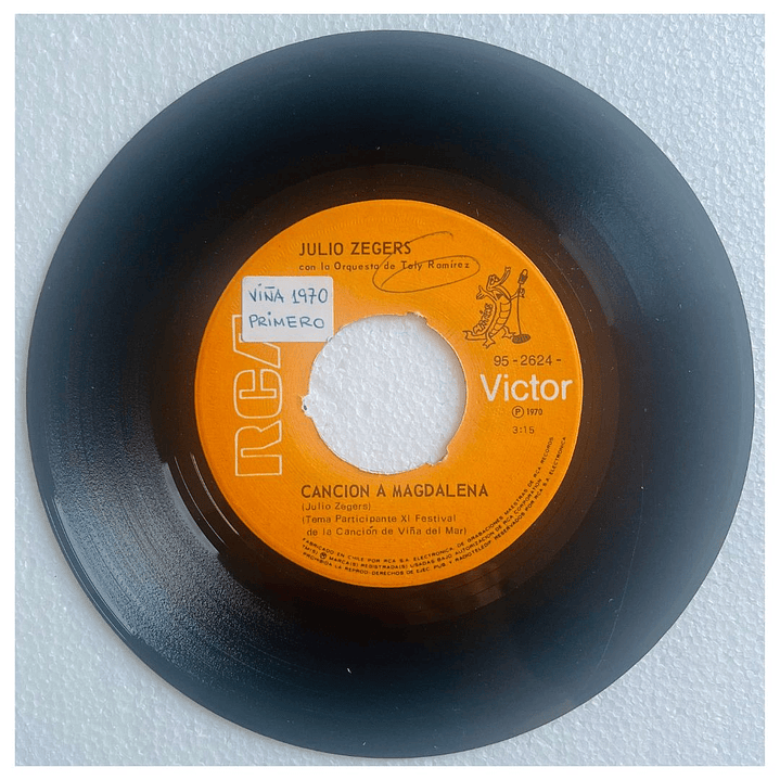 JULIO ZEGERS - CANCION A MAGDALENA / 7