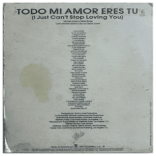 MICHAEL JACKSON - TODO MI AMOR ERES TU / 7