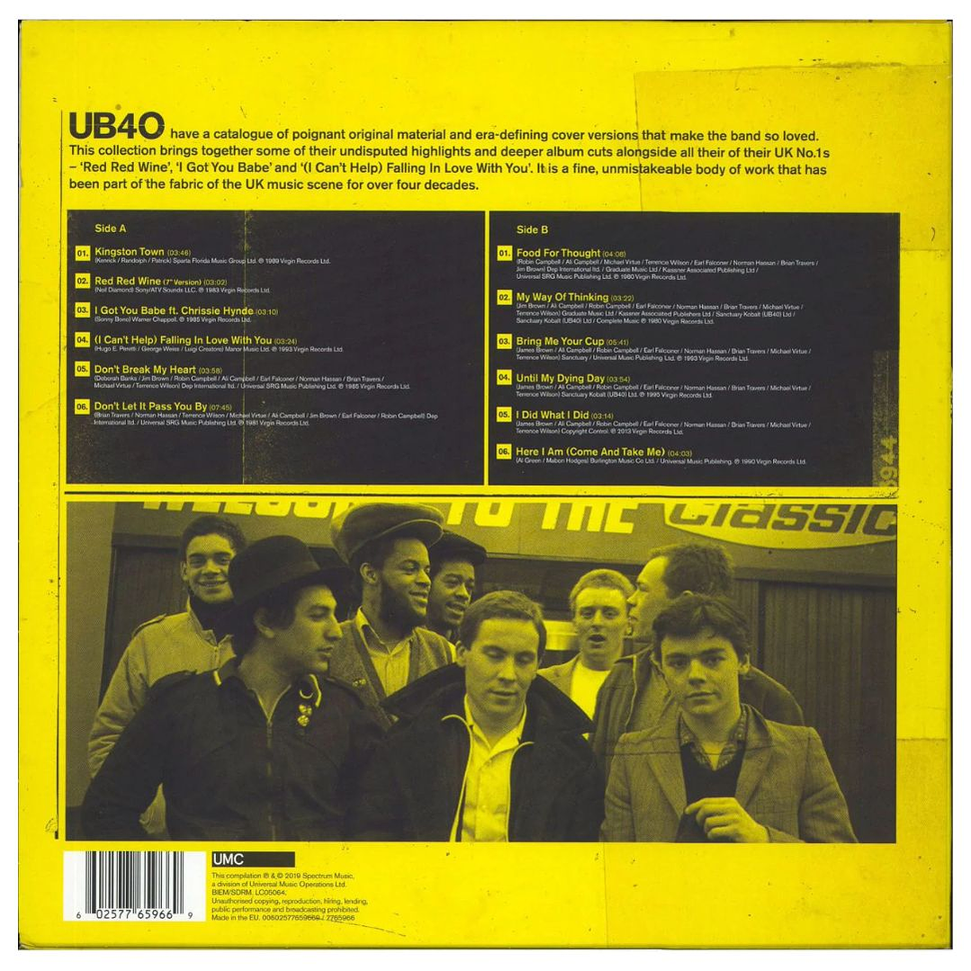 UB40 - RED RED WINE (THE COLLECTION) / VINILO 2