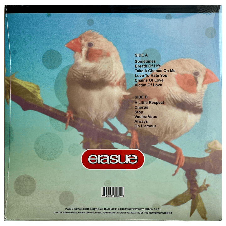 ERASURE - POP 12 HITS / VINILO 2