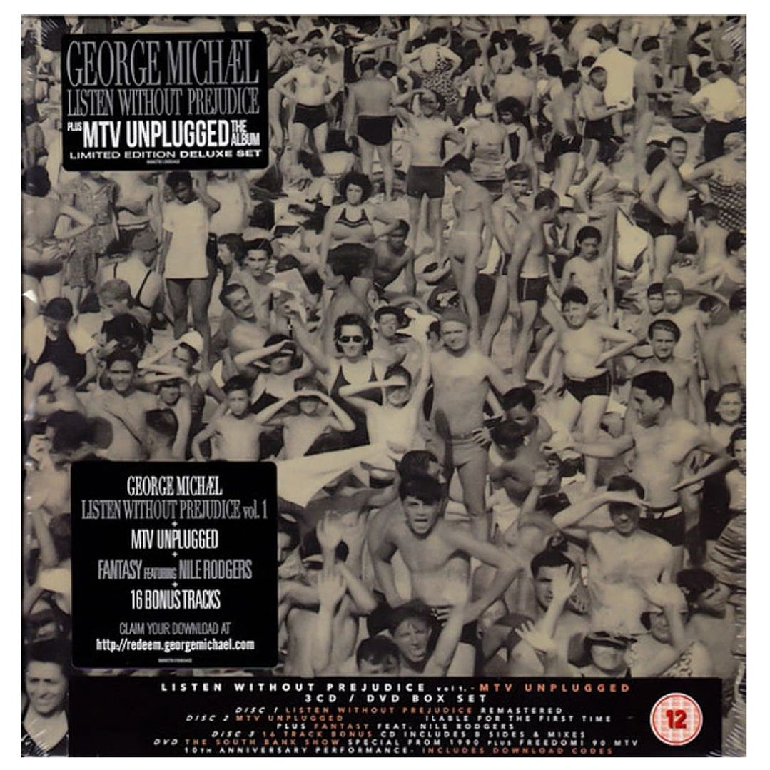 GEORGE MICHAEL - LISTEN WITHOUT PREJUDICE + MTV UNPLUGGED (3CD+DVD)  1