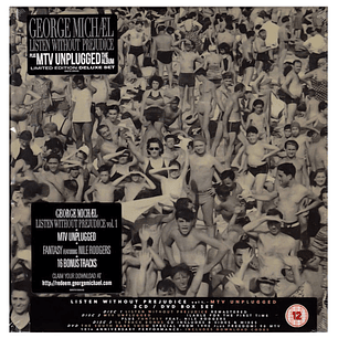 GEORGE MICHAEL - LISTEN WITHOUT PREJUDICE + MTV UNPLUGGED (3CD+DVD) 