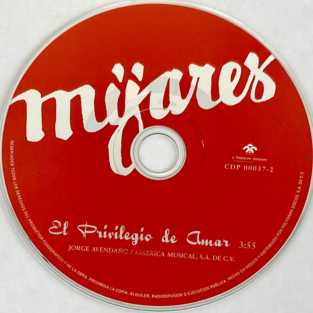 MIJARES - EL PRIVILEGIO DE AMAR / CD SINGLE USADO 3