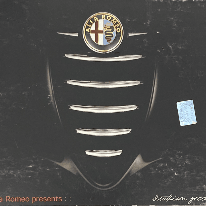 ALFA ROMEO PRESENTS - ITALIAN GROOVE / CD USADO 1