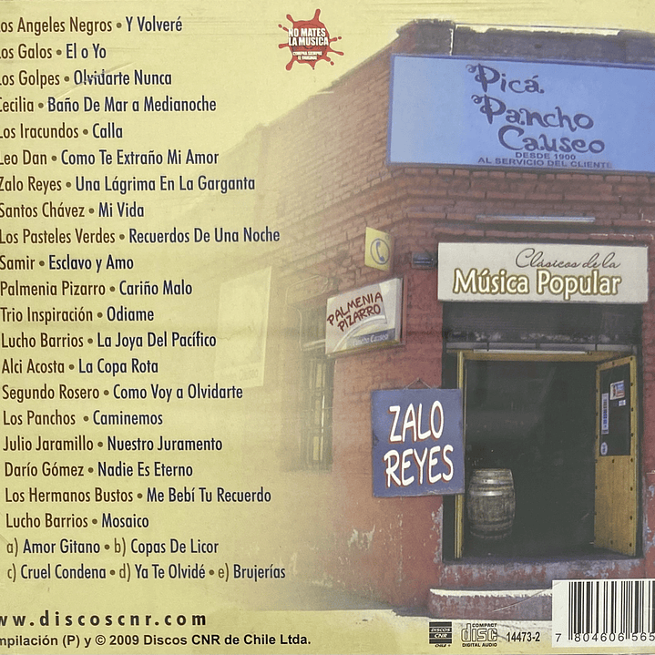 CLASICOS DE LA MUSICA POPULAR - VARIOS / CD USADO 2