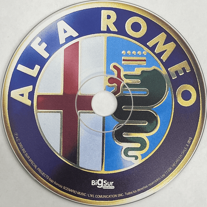ALFA ROMEO PRESENTS - ITALIAN GROOVE / CD USADO 3