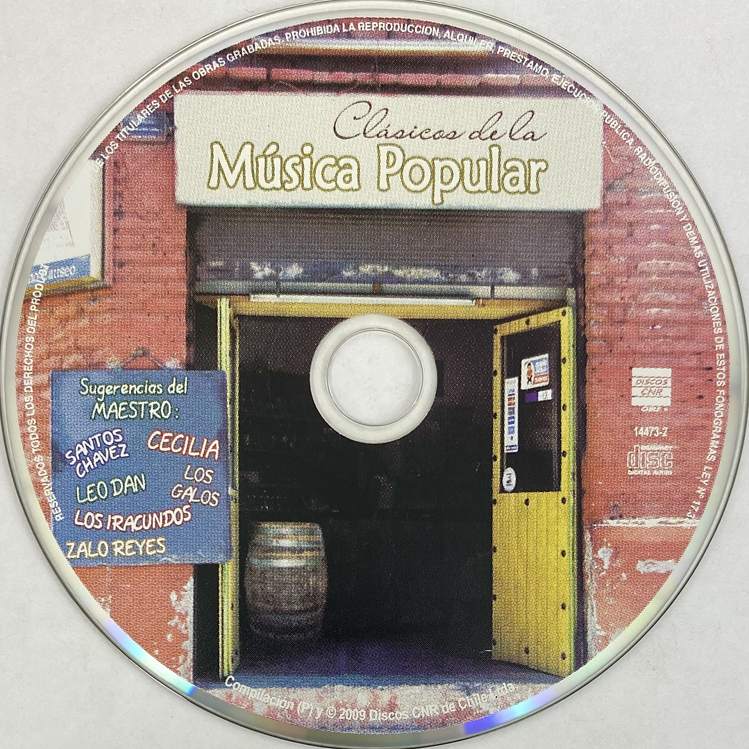 CLASICOS DE LA MUSICA POPULAR - VARIOS / CD USADO 3
