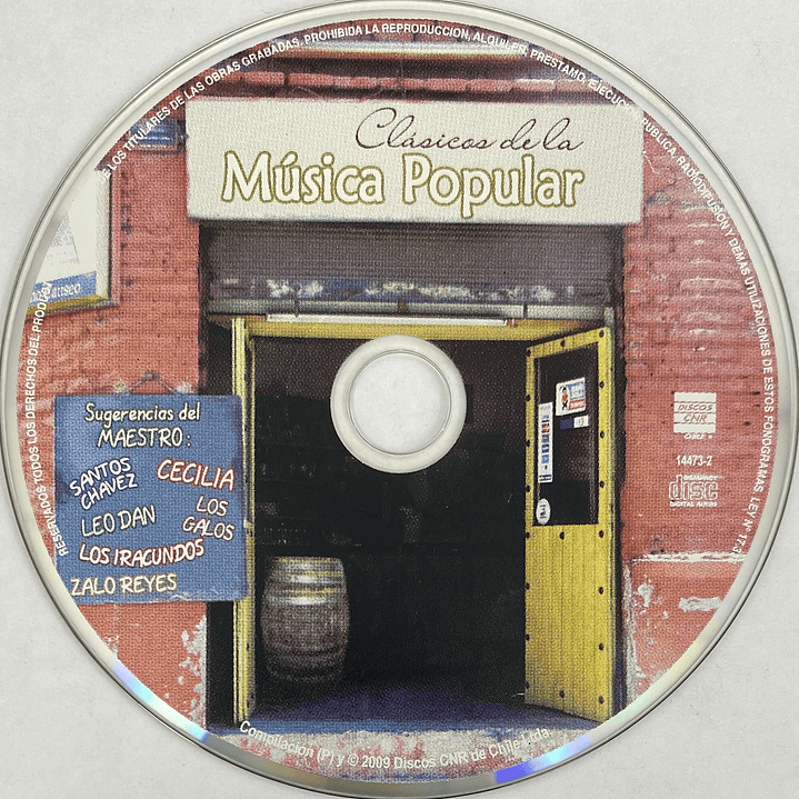 CLASICOS DE LA MUSICA POPULAR - VARIOS / CD USADO 3