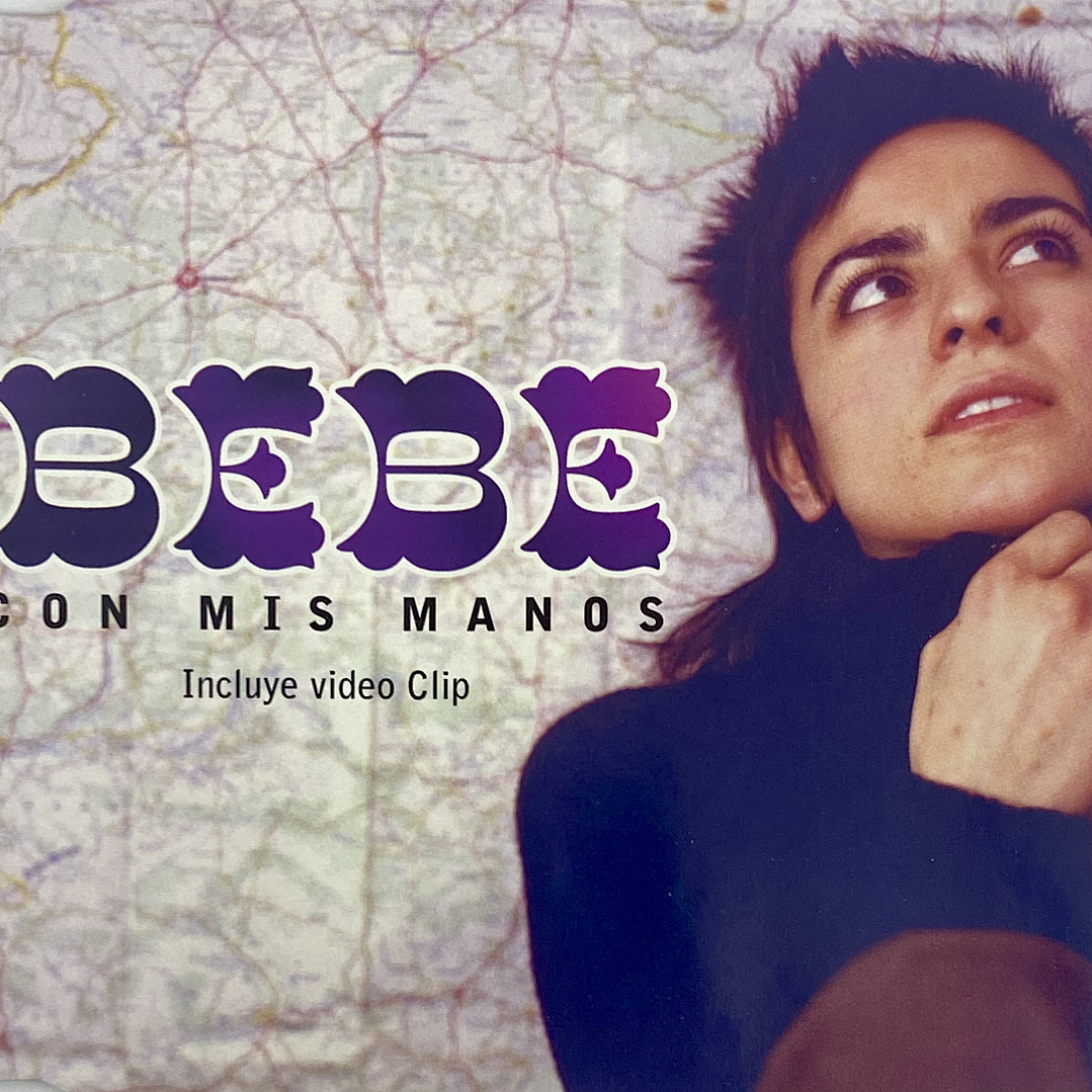 BEBE - CON MIS MANOS / CD SINGLE USADO 1