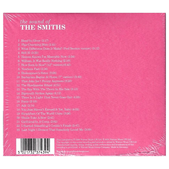 THE SMITHS - THE SOUND OF: BEST OF / CD 4