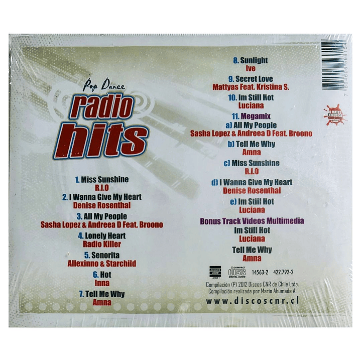 POP DANCE RADIO HITS - VARIOS / CD 2