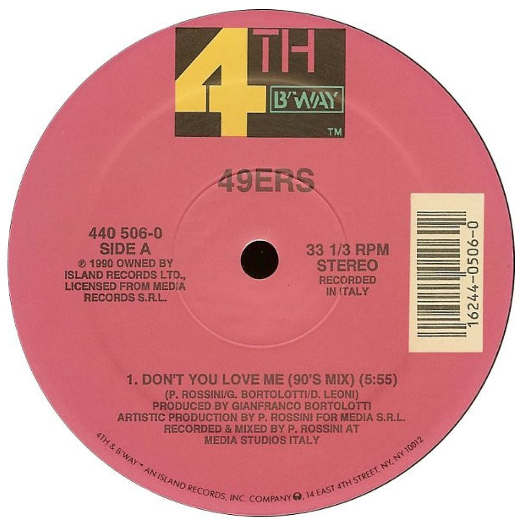 49ERS - DON'T YOU LOVE ME / 12